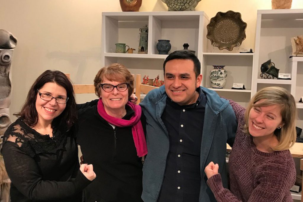 Buffalo Clay Arts Center pickup party