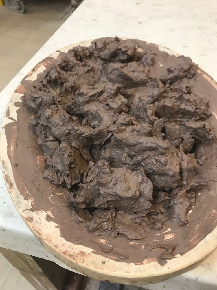 reclaimed clay 3 days done