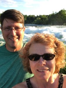Terry and Tim at Niagara Falls, NY